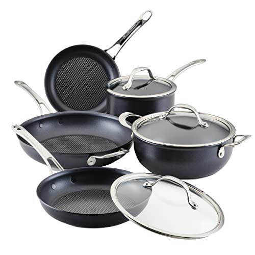 12 Piece Nonstick Induction Cookware Set Charcoal Gray C1985