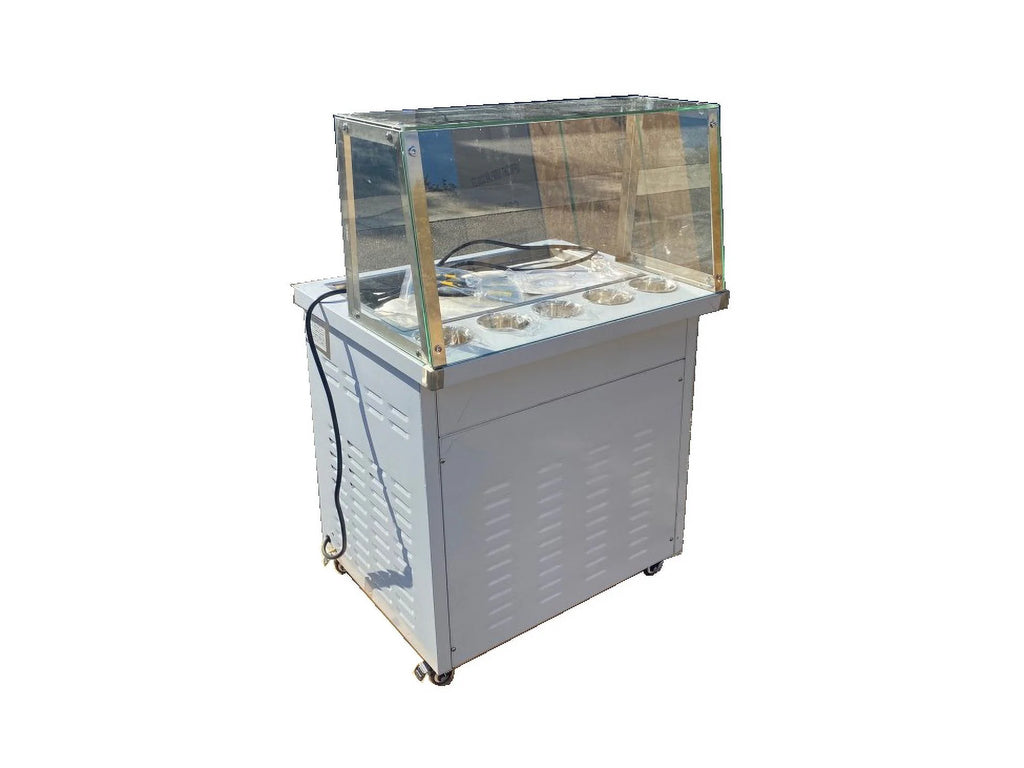 Thai Style Fried Ice Cream Maker Machine 1000W H2665