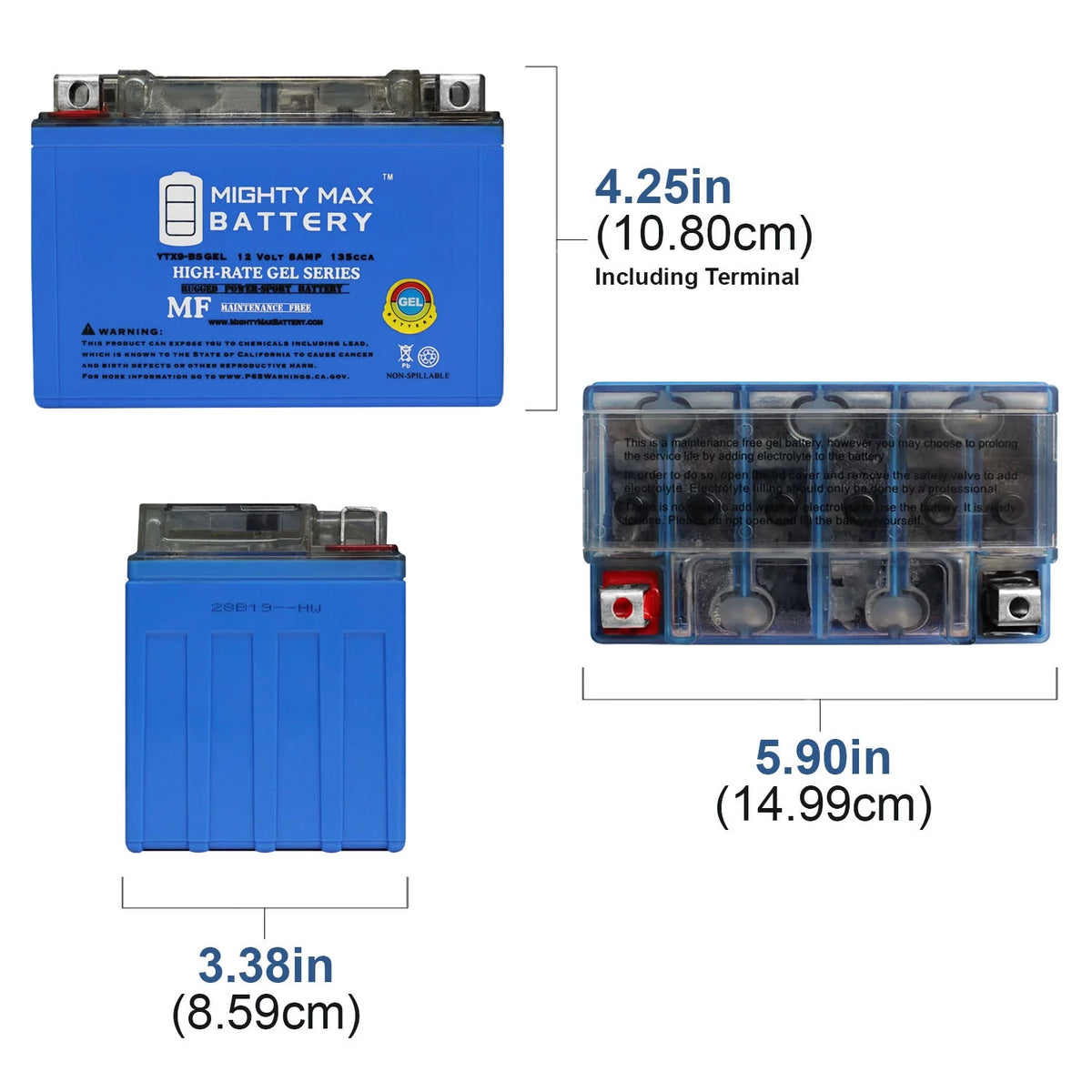 12V Deep Cycle Battery with Charger D956853