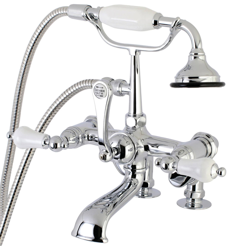 Chrome Clawfoot Tub Faucet with Hand Shower K697715
