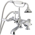 Chrome Clawfoot Tub Faucet with Hand Shower K697715