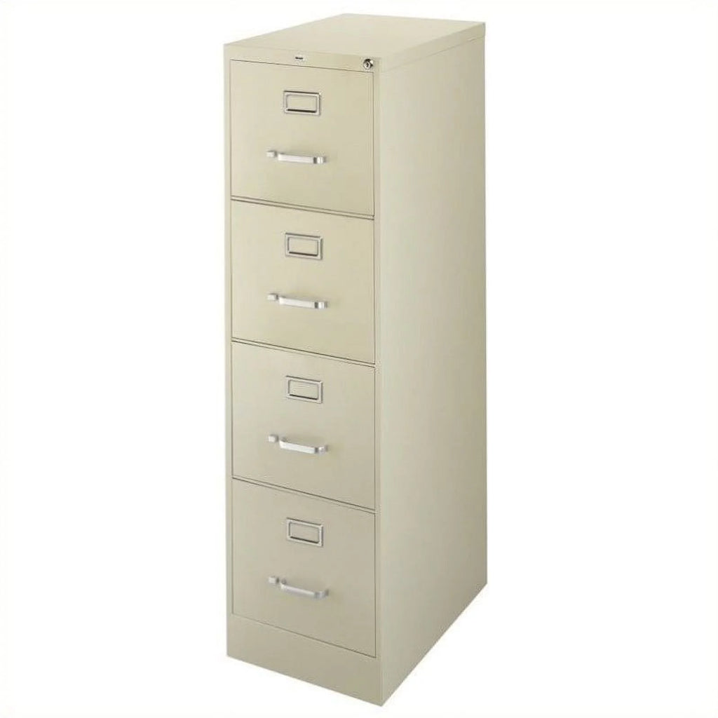 4 Drawer Filing Cabinet in Black and Putty L750019