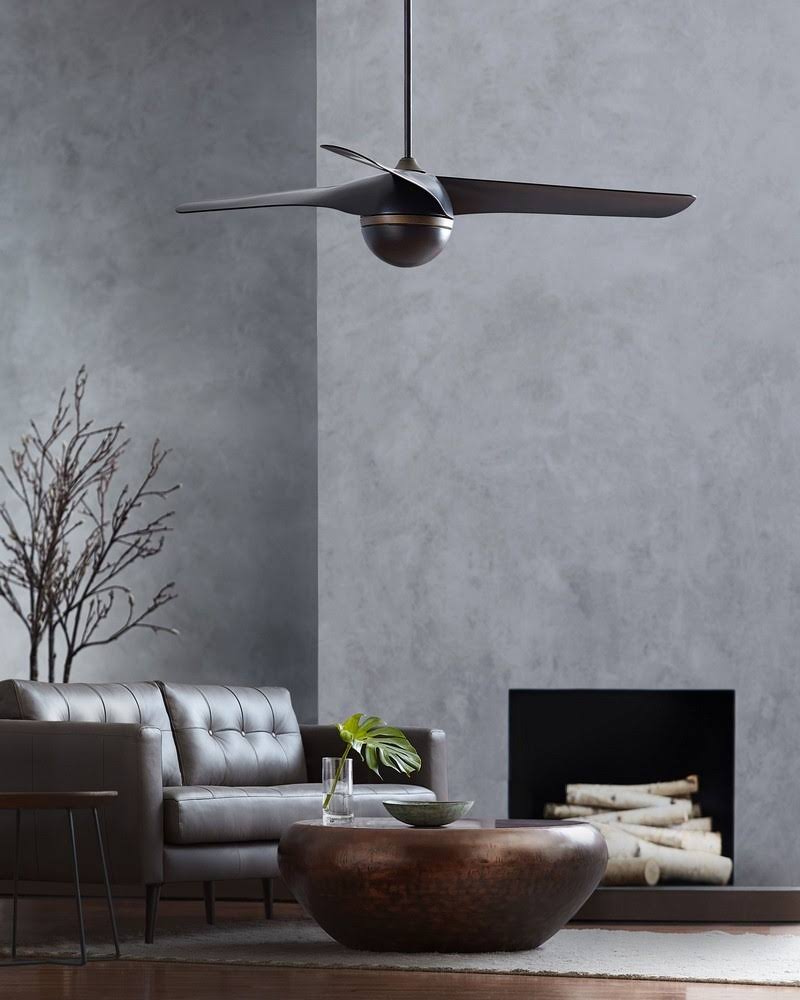 Chrome LED Ceiling Fan E96277