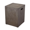 Concrete Accent Stool, Lightweight Concrete Construction, 13.75 W X 18 H X 13.75 D U55850