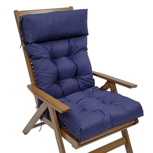 Water Resistant High Back Chair Cushion with Ties Y8687