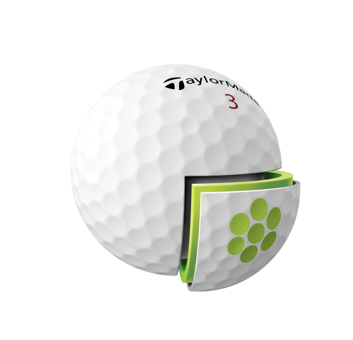 White 12 Pack Golf Balls M355