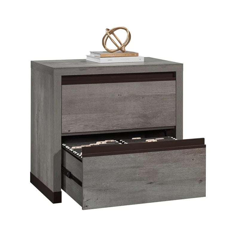Contemporary Engineered Wood Lateral File in Mystic Oak D3996