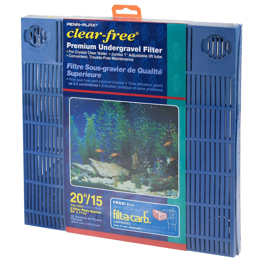 Under Gravel Aquarium Filter for 15 20 Gallon Tanks W156834