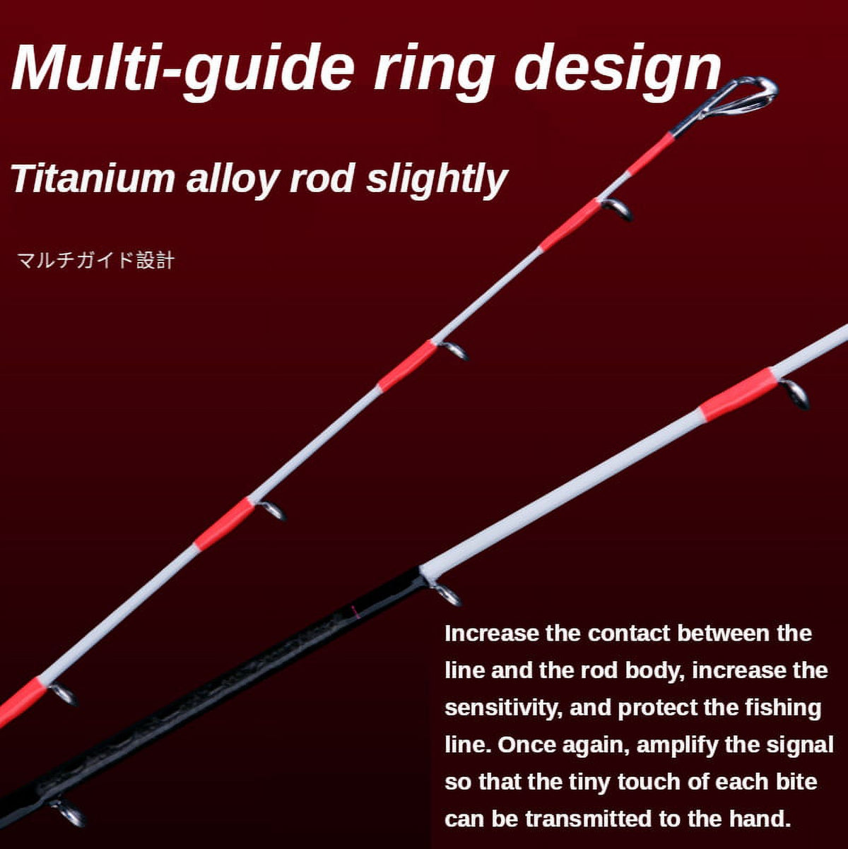 Spin Casting Lure Rod Sea Fishing Rod with Bait Casting Reel W336