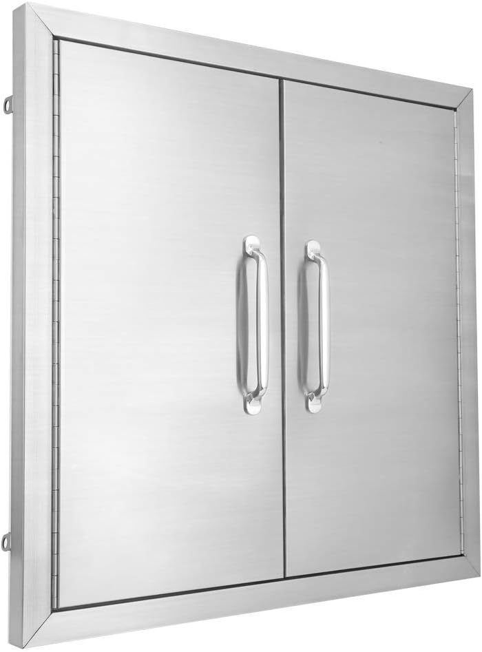 39 W X 26 H Stainless Steel Double Access Door K9890