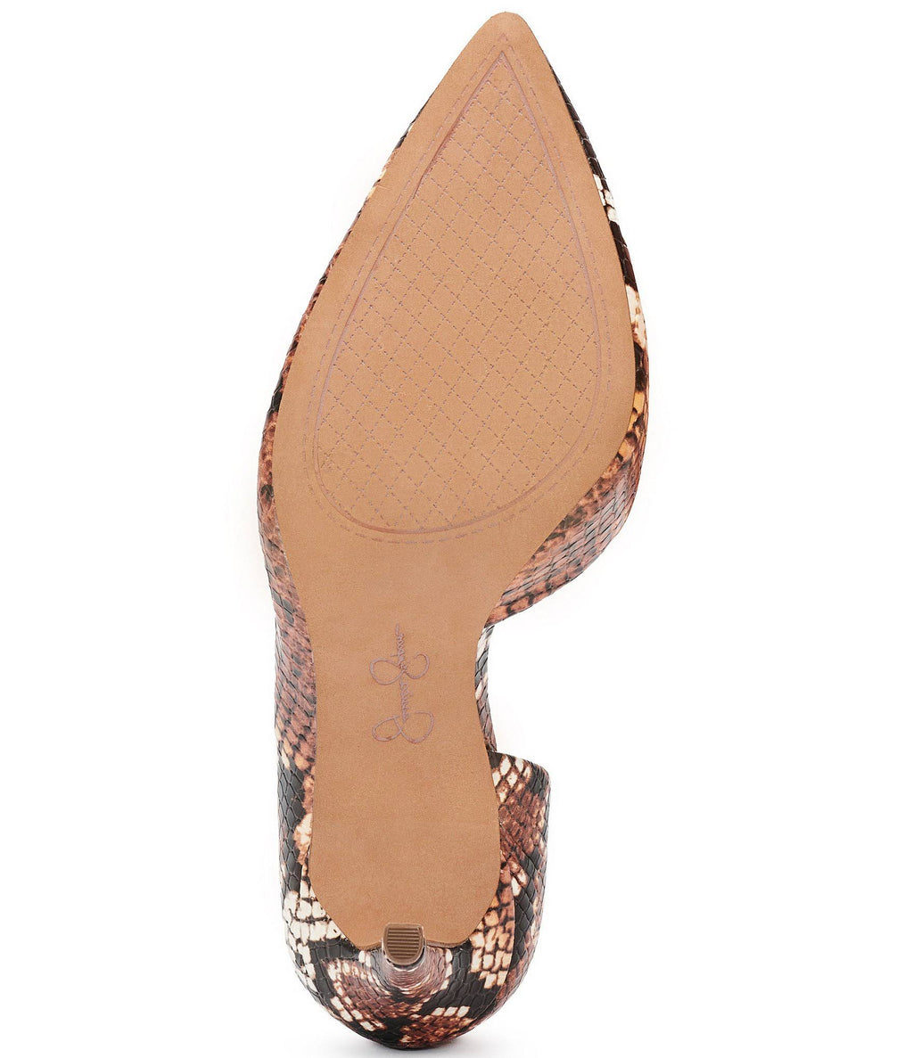 Snake Print Pumps U397
