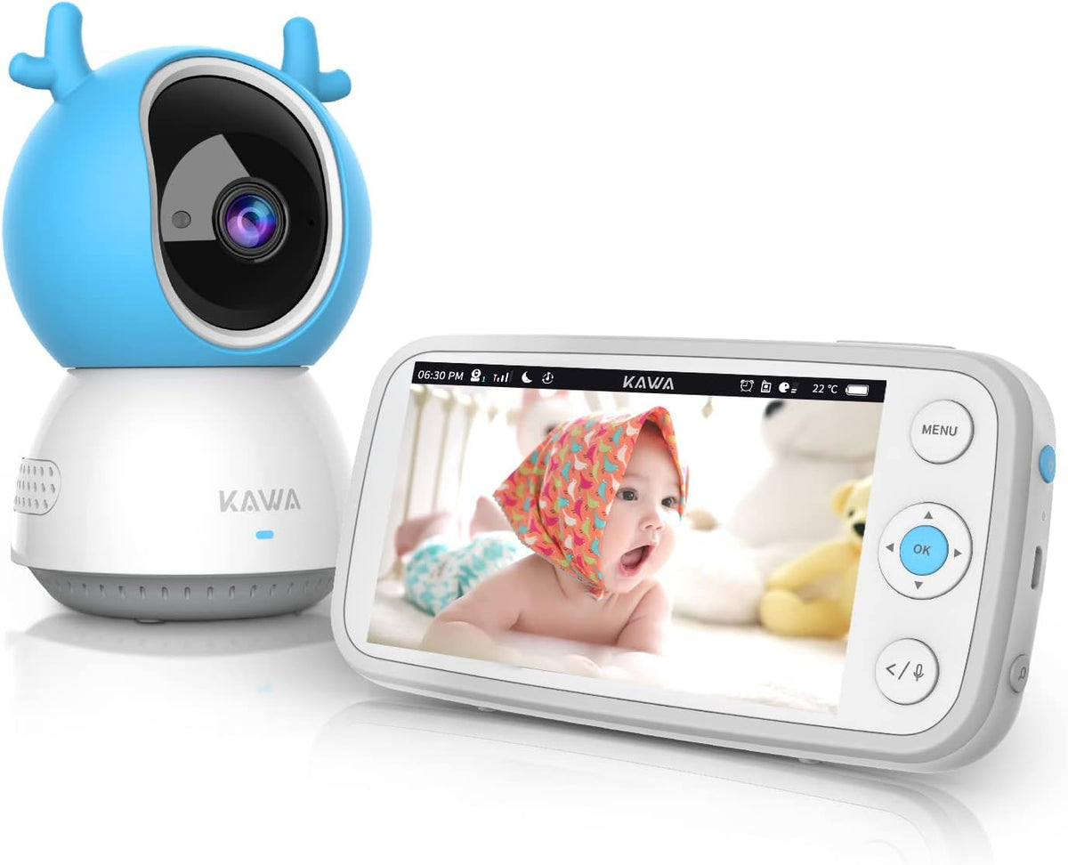 5" 720P HD Video Baby Monitor with Night Vision G132