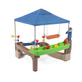 Tan Blue Water Play Table B487651
