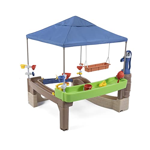 Tan Blue Water Play Table B487651