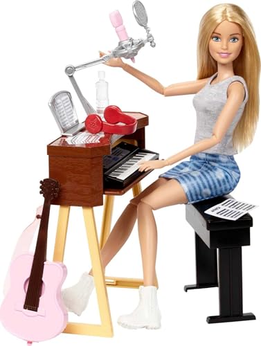 Blonde Musician Doll with Removable Outfit & Accessories R605990