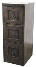 Rustic 3 Drawer File Cabinet E199665