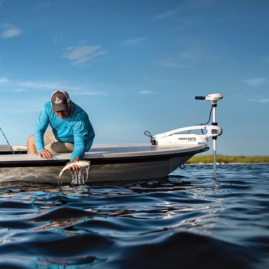 55 Lb. Thrust 52 In. Shaft Saltwater Electric Trolling Motor A7415