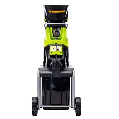 15-Amp Electric Garden Chipper with Collection Bin N6131