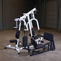 Multi-Station Home Gym Machine with Black Weight Stack C40390