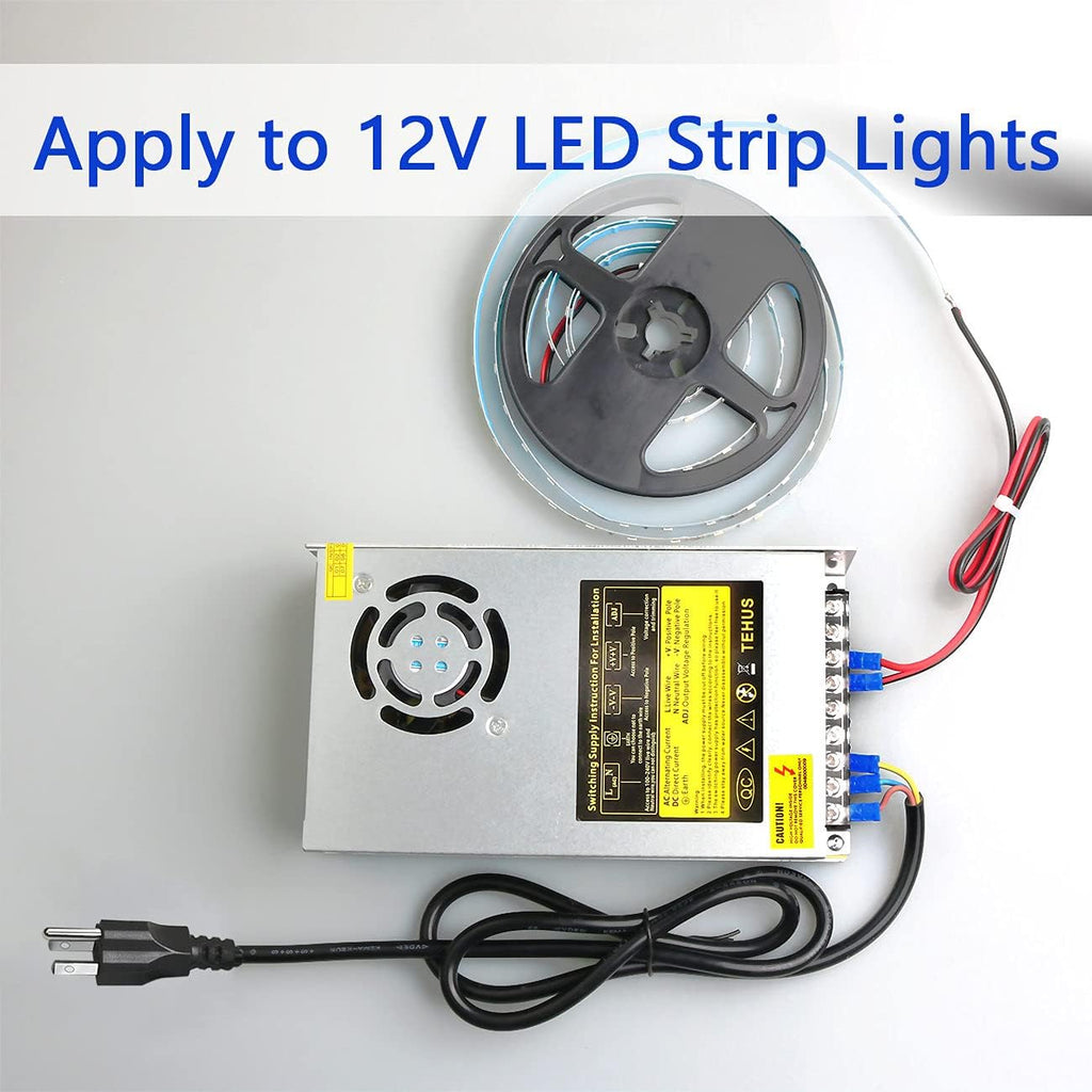 110V/220V to DC 12V 30A 360W Switching Power Supply W4561