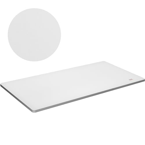 White 55" x 28" x 1" Solid Particle Board Desk Top Z2759