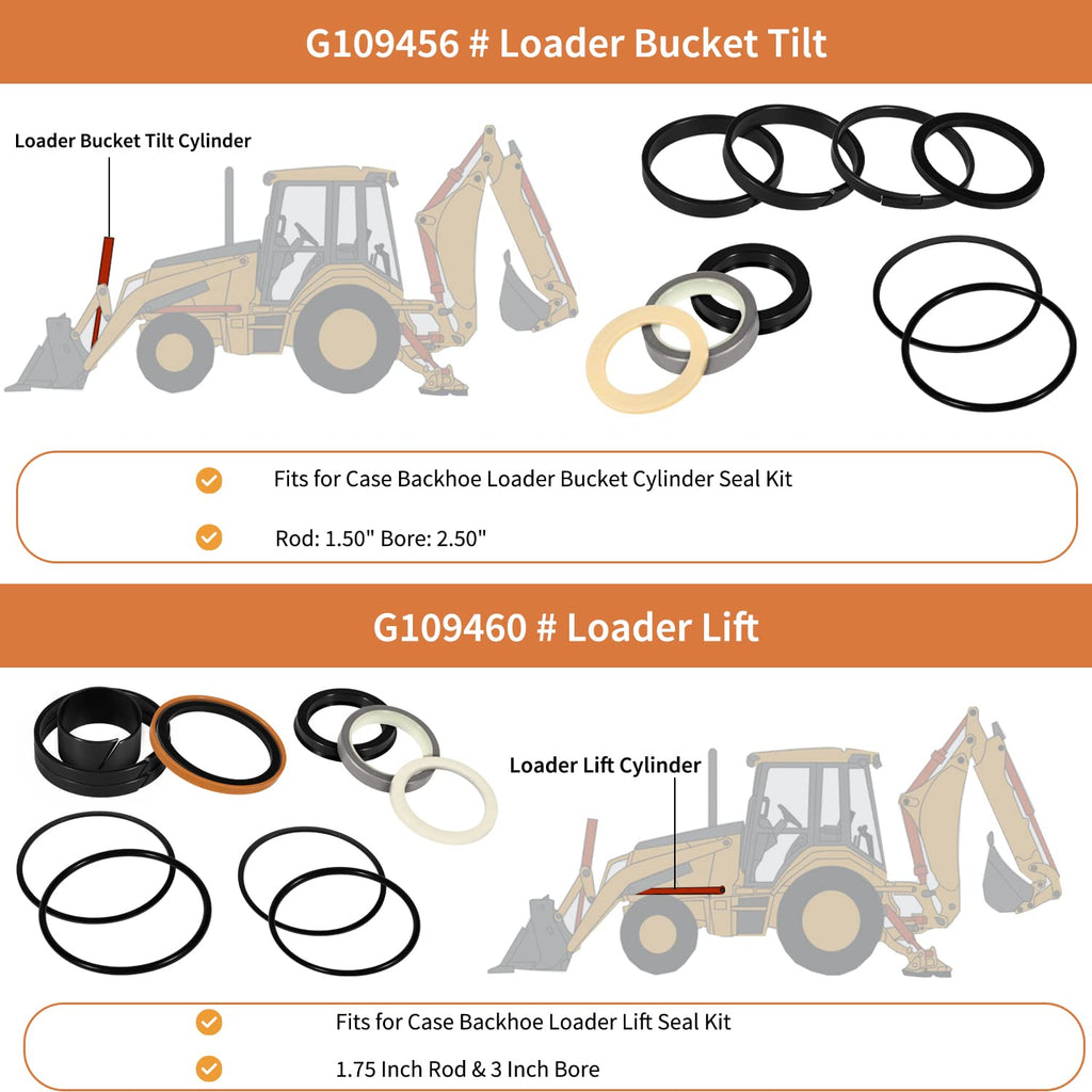 Hydraulic Cylinder Seals Kit E105160