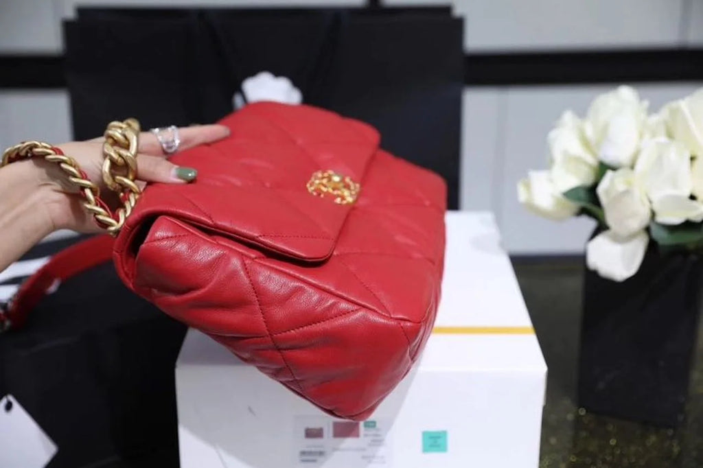 Red 26cm Handbag Y777070