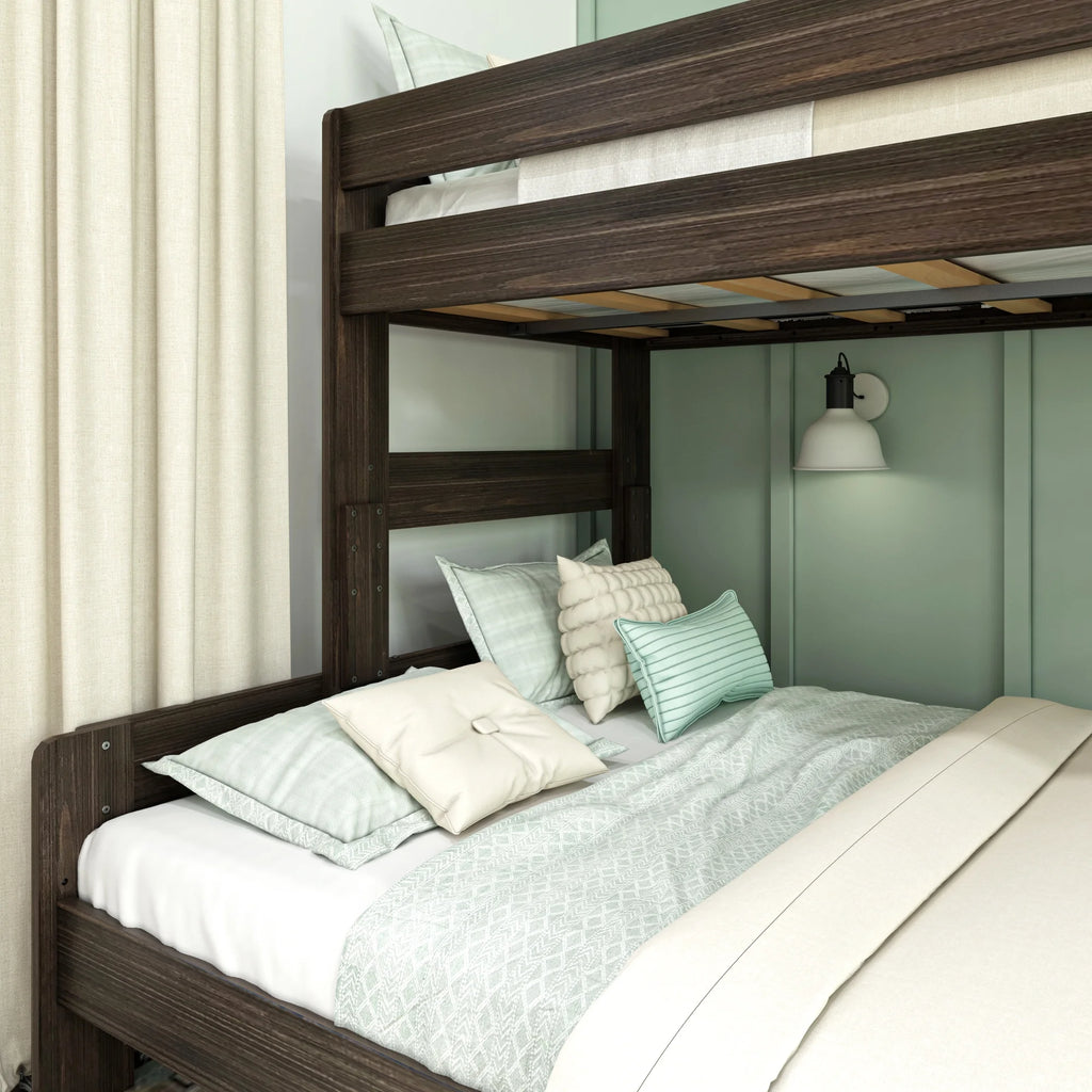 Twin XL Over Queen Platform Bed Frame O16975