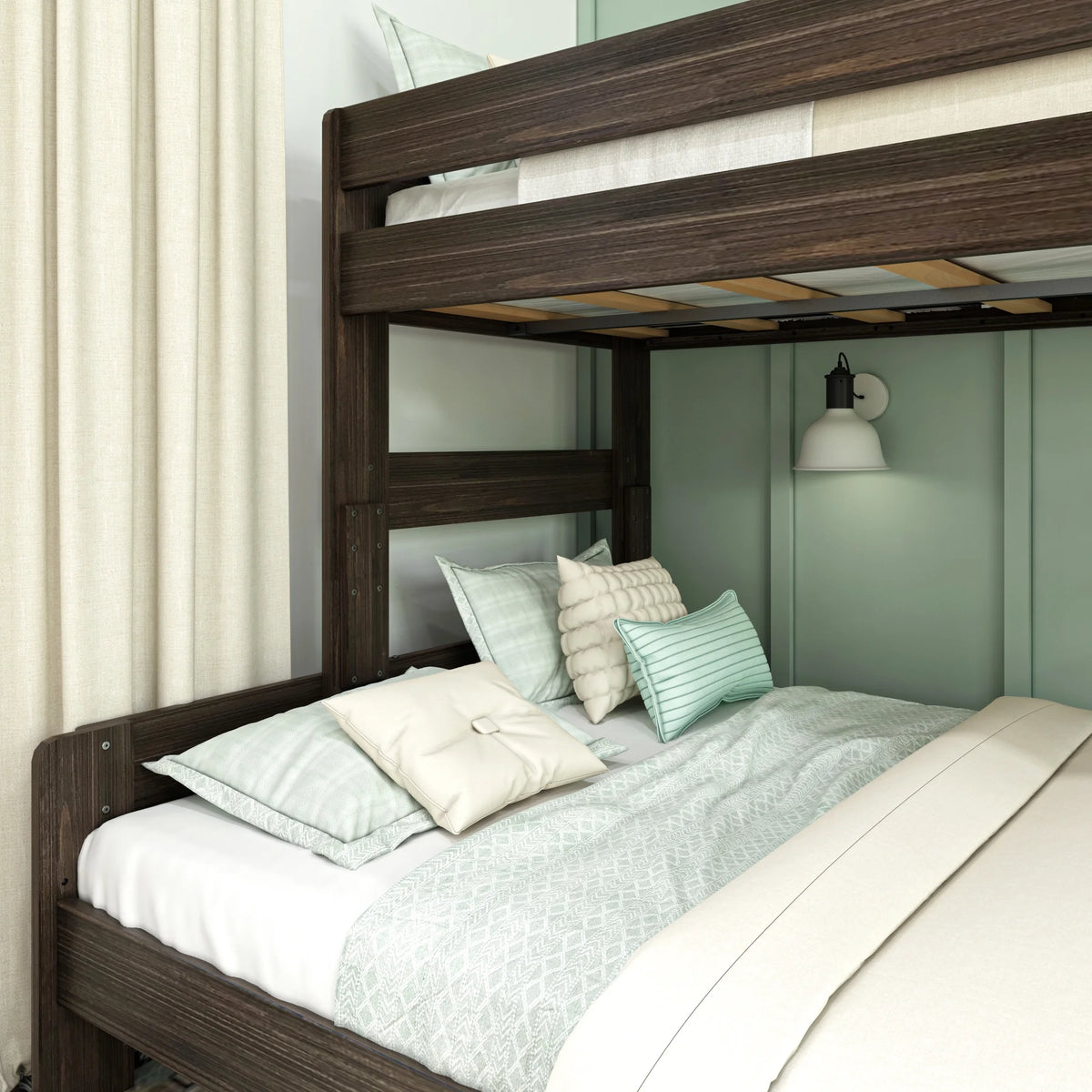 Twin XL Over Queen Platform Bed Frame O16975