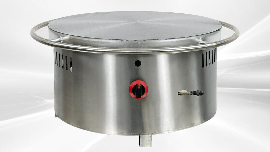 25.5" Crepe Maker Pancake Machine Non Stick Propane Gas Y70619