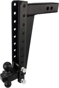 2.5" Adjustable Heavy Duty Trailer Hitch with Dual Ball F426