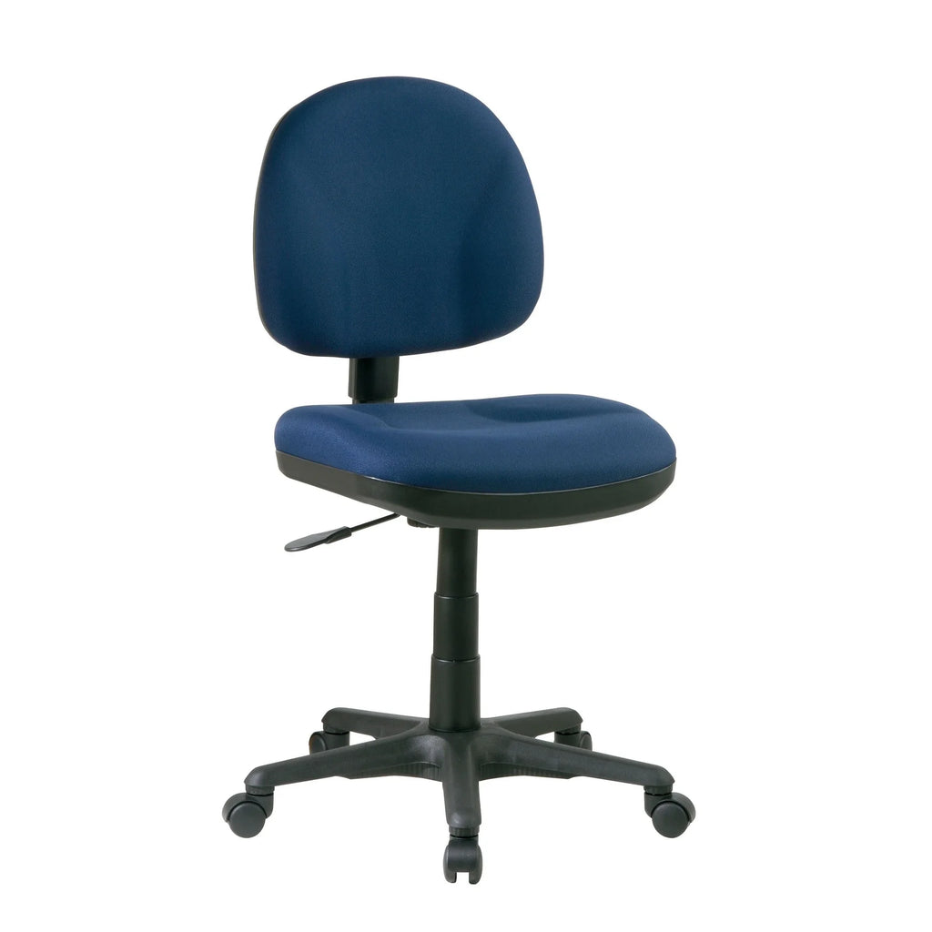 Burgundy Task Chair without Arms N844