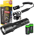800 Lumen CREE XM-L2 LED Tactical Flashlight with Pressure Switch and Weapon Mount X426499