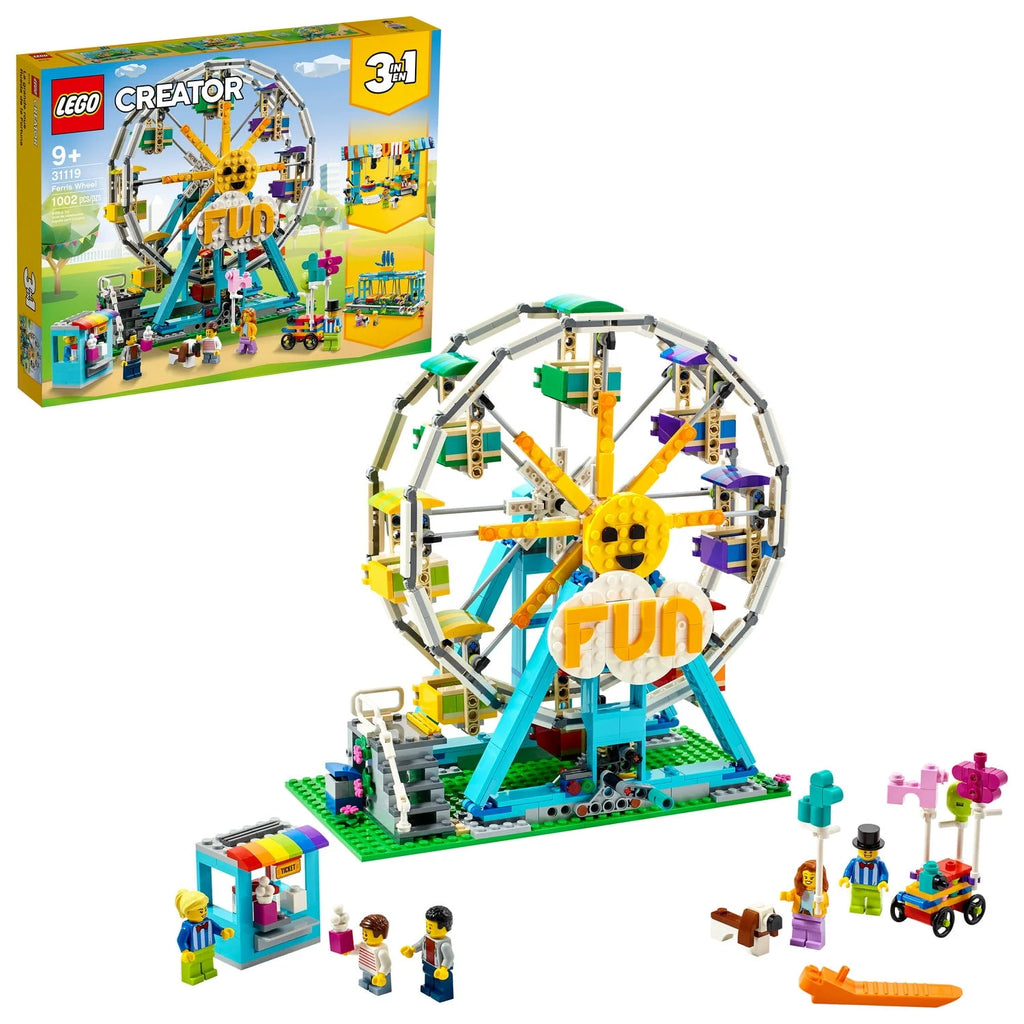 Building Toy with 5 Minifigures 1,002 Pieces E7570
