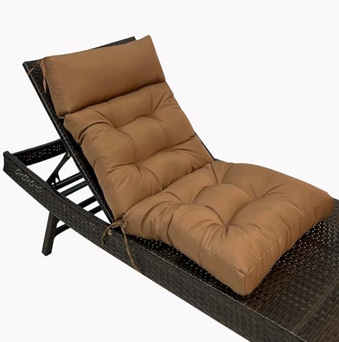 Water Resistant High Back Chair Cushion with Ties Y8687