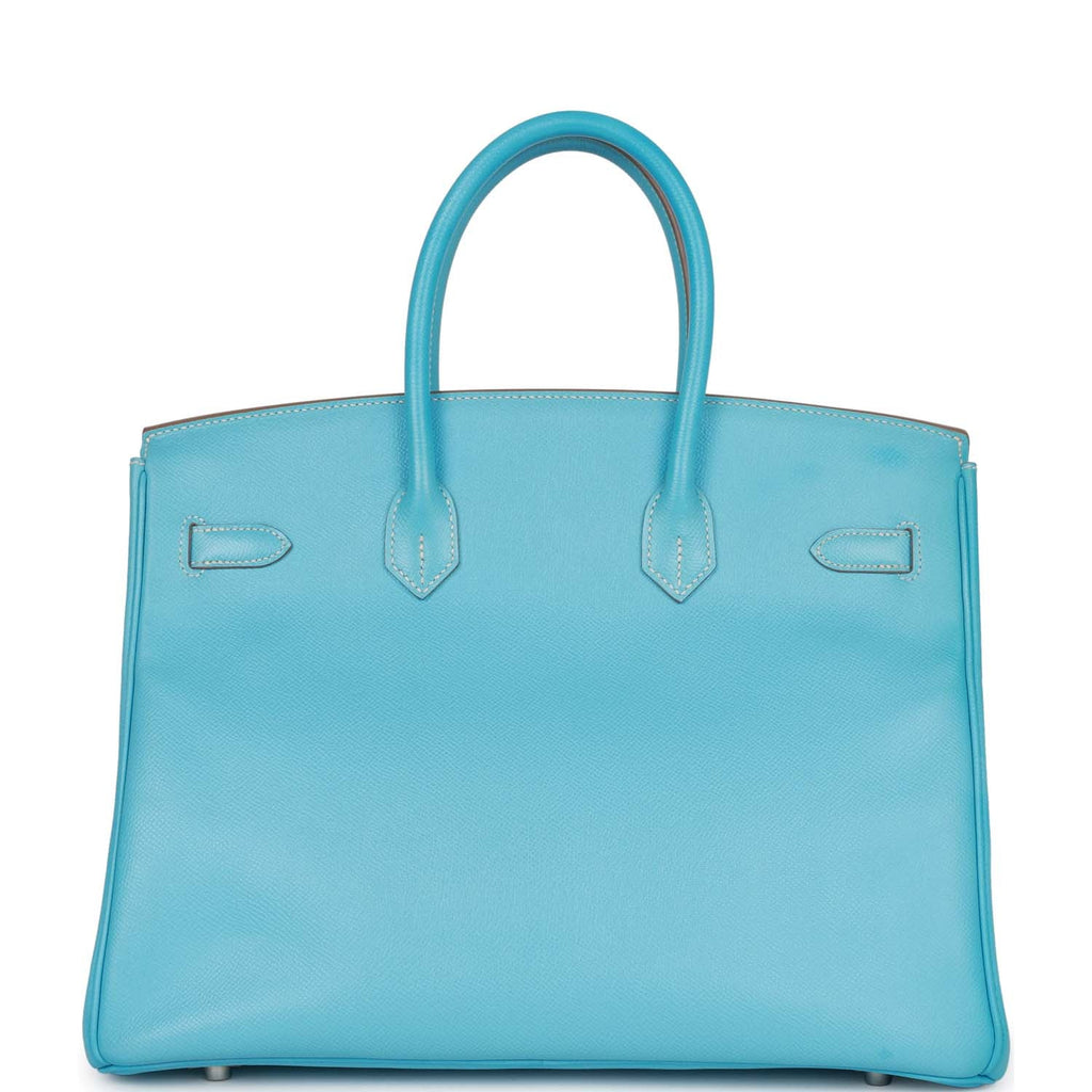 Pre-owned 35 Celeste Epsom Leather Handbag W37853