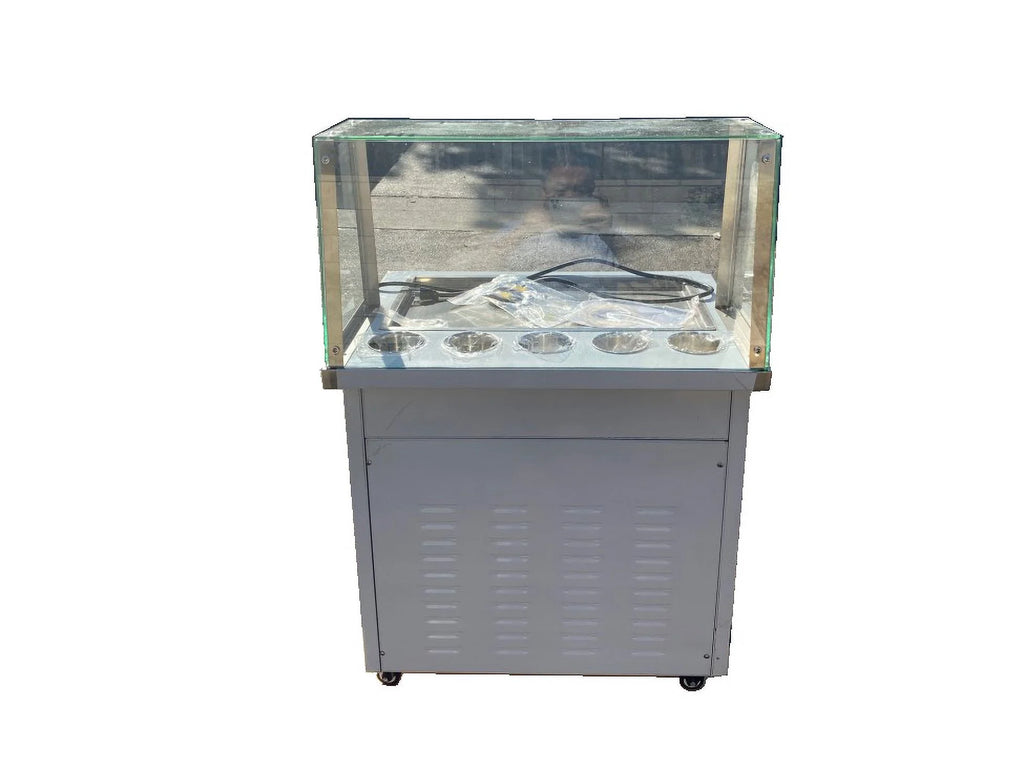 Thai Style Fried Ice Cream Maker Machine 1000W H2665