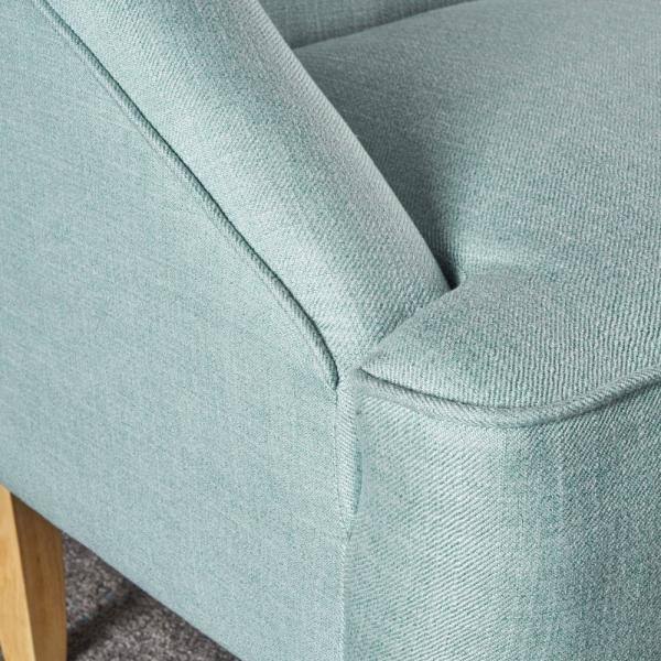 Blue Loveseat B6604