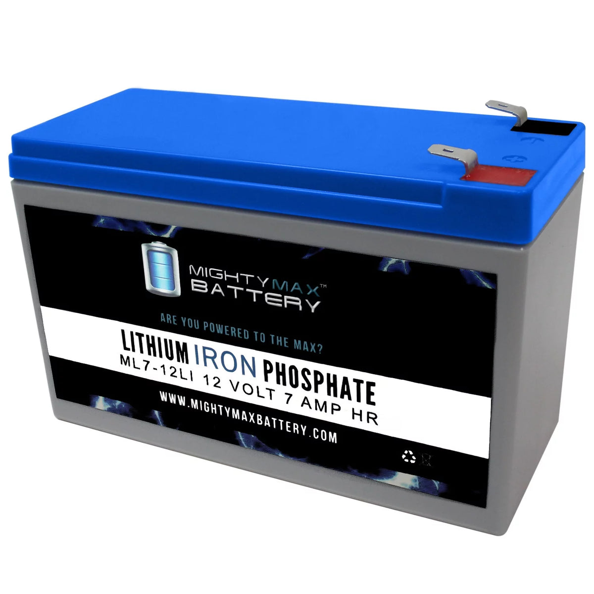 12V 7AH Lithium Replacement Battery W208