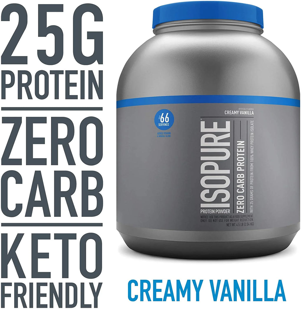 Creamy Vanilla Protein Powder, 4.5 lb A8004