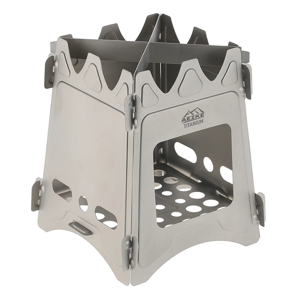 Titanium Wood Burning Backpacking Stove N38658