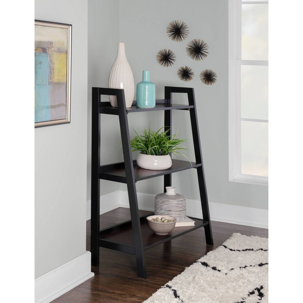 3 Shelf Bookshelf Black Cherry H705031