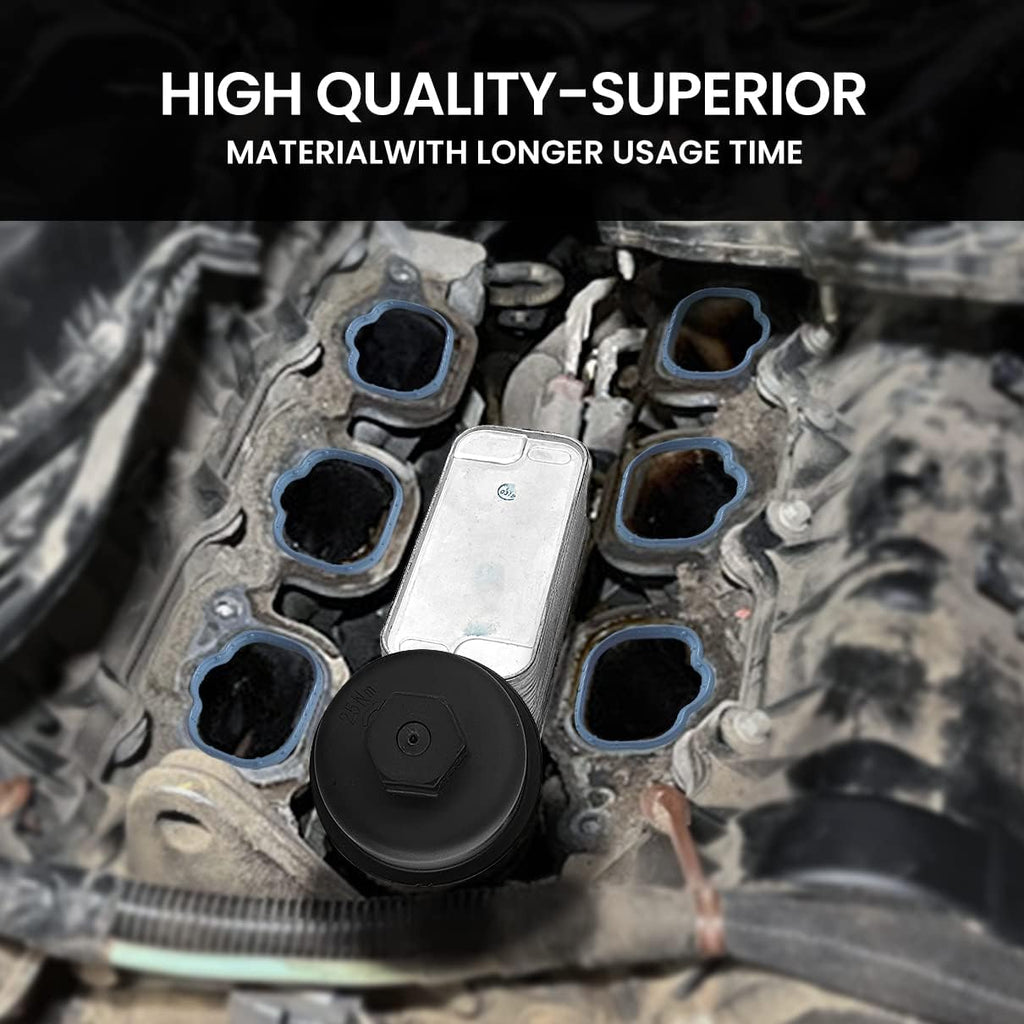 Engine Oil Filter Cooler Housing Adapter Pack of 2 X3735