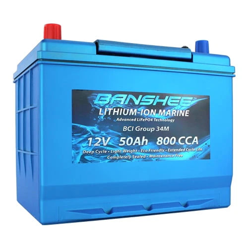 Group 34 Dual Terminal Deep Cycle Lithium-Ion Battery X99915
