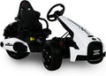 Kids Electric Go Kart 12V White Ride On Toy Car O497287