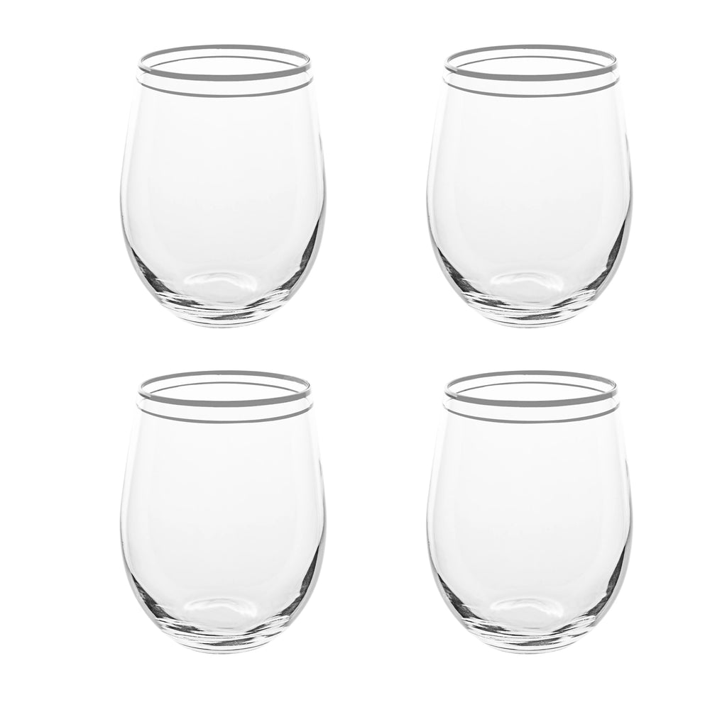 Stemless Wine Glass Set Of 4 A4521