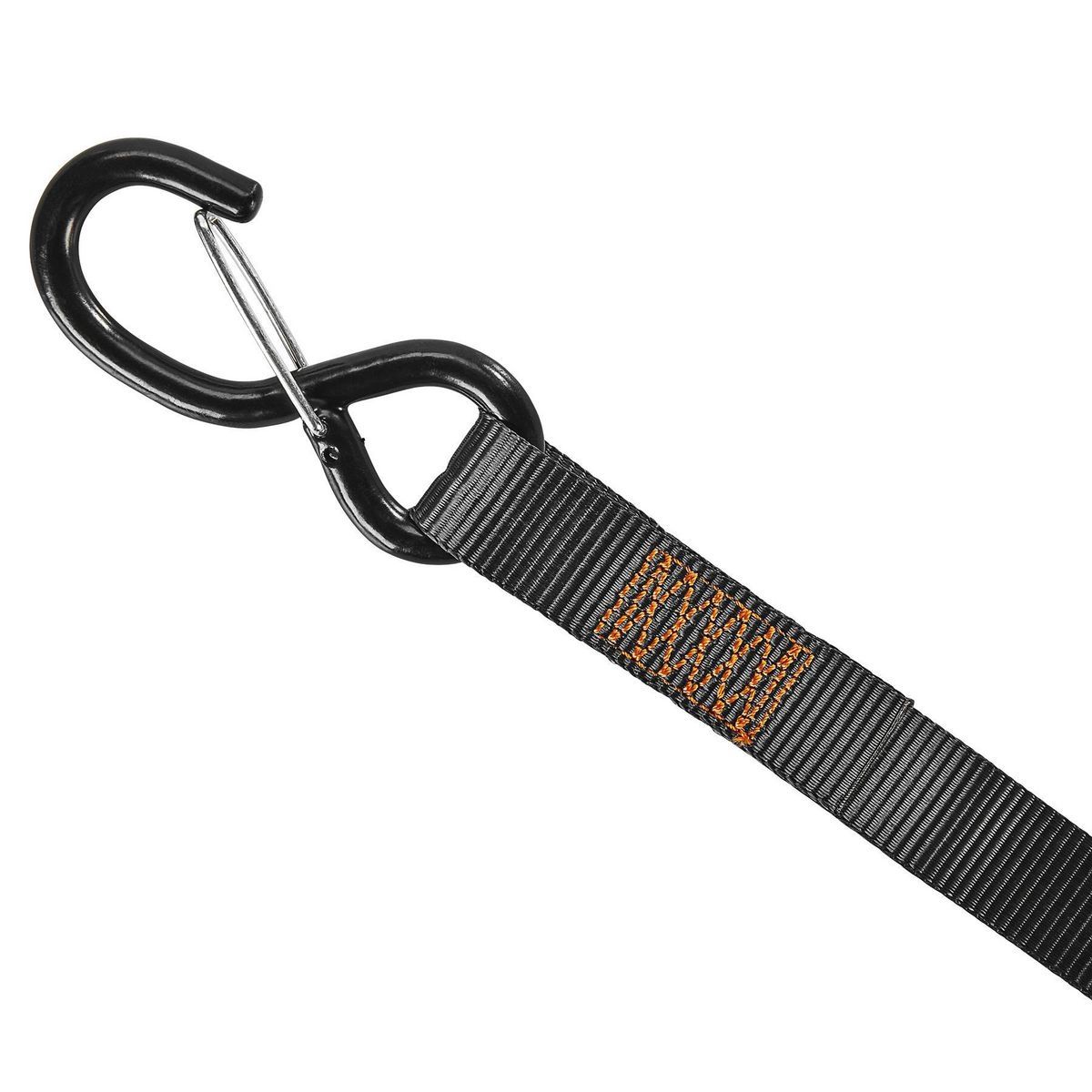 500 lb. Capacity 1 in. x 12 ft. Ratcheting Tie-Downs, 2-Pack M893