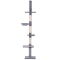 9 Adjustable Height Floor-To-Ceiling Vertical Cat Tree X51146