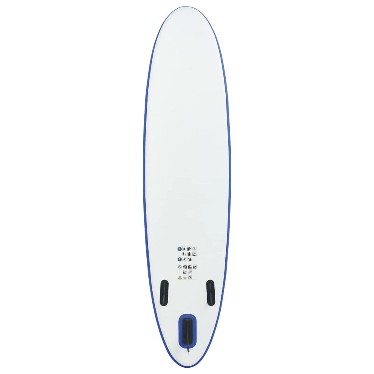 Blue and White Inflatable Paddle Board Set W8155
