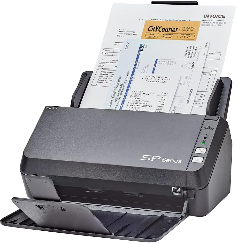 Color Duplex Document Scanner with Automatic Document Feeder I715325